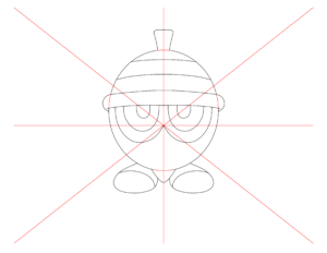 How to draw Seedot step 9