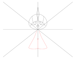 How to draw Pokemon Ralts Step 7